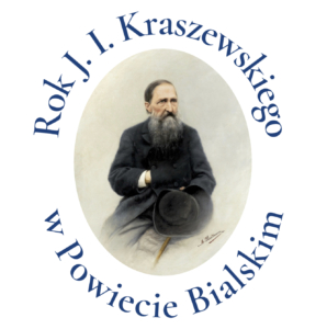 Logo Roku Józefa Ignacego Kraszewskiego w Powiecie Bialskim