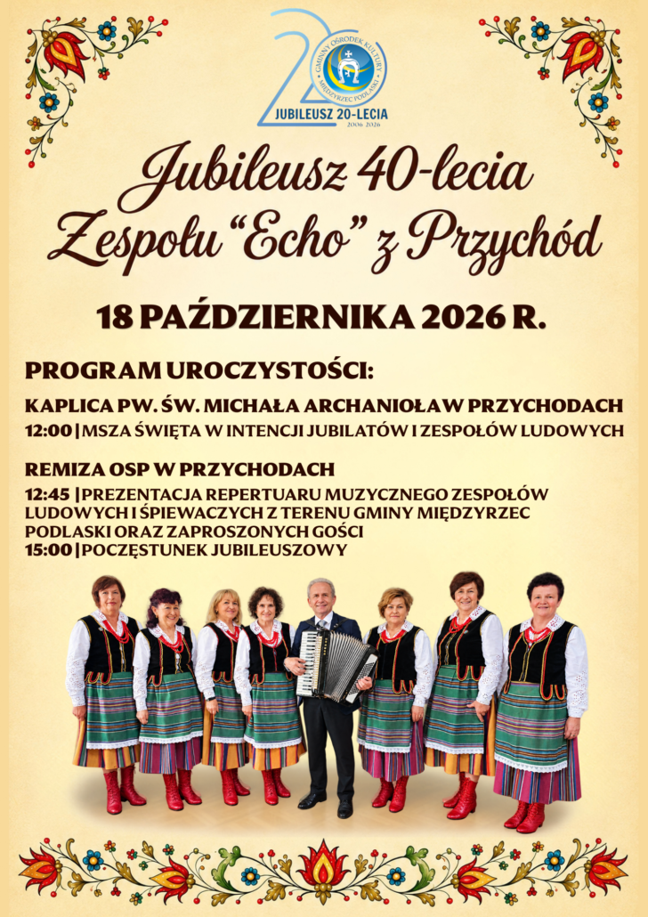 Plakat zapraszający na wydarzenie